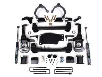 19-24 Silverado/Sierra 1500 4WD 6 Inch Lift Kit Fox Adventure Shocks Zone Offroad