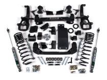 19-24 Ram 1500 4WD 4 Inch Suspension Lift Kit (Large Bore), 3 Inch Rear Lift, Coil Spring - Nitro Loaded Struts, Nitro Shocks Zone Offroad