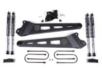 25-26 Ram 3500 4WD (Diesel) 3 Inch Radius Arm Suspension Lift Kit, 2 Inch Rear Lift, Block - W/ Overload - Fox 2.0 Adventure Series Shocks Zone Offroad