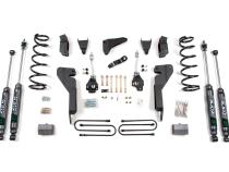 08 Dodge RAM 2500 6 Inch Lift Kit With 3.5 Inch Axle Gas With Nitro Shocks Zone Offroad