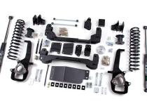 13-15 Dodge RAM 1500 6 Inch Front 3 Inch Rear Lift Height Strut Spacer Lift Kit With Nitro Shocks Zone Offroad