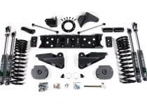 19-24 RAM 2500 4 Inch Radius Arm Bracket Gas Adventure Shocks Zone Offroad