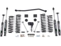 12-18 Jeep Wrangler JK 2 Door 4 Inch Coil Spring Lift Kit With Nitro Shocks Zone Offroad